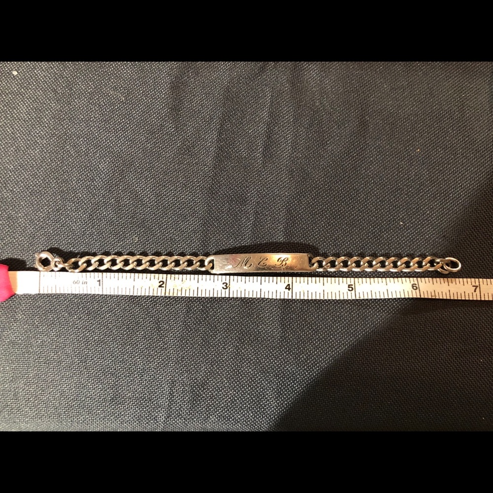 Vintage Elco Sterling ID Bracelet